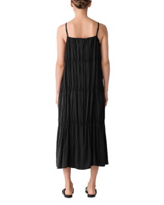 Silk Smocked Cami Dress