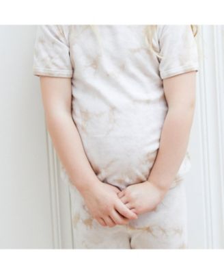  Unisex Rib Loungewear Set in Tie Dye - Baby