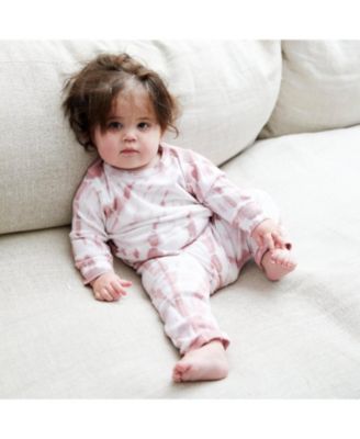  Unisex Rib Loungewear Set in Tie Dye - Baby