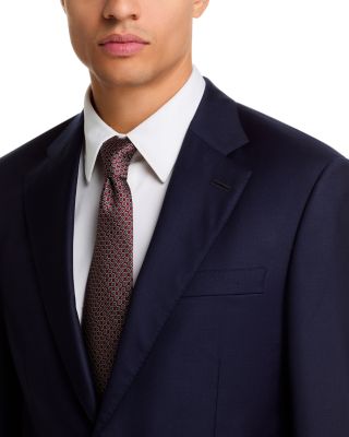 Flynn Solid Classic Wool Regular Fit Suit