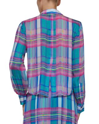 Cosette Crop High Low Shirt