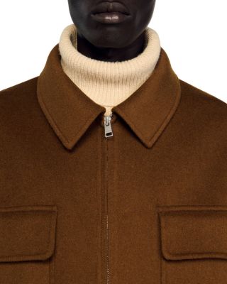 Dual Pocket Overshirt Jacket