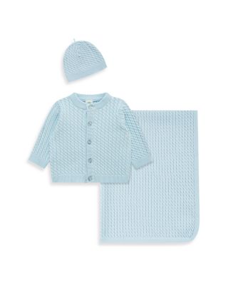 Cable Sweater, Hat & Blanket Gift Box - Baby