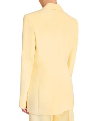 Enrica Two-Button Jacket in Techno Crepe