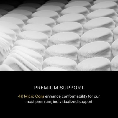 Black Hybrid Series Four Plush Apex Top Mattress