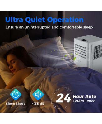   Portable Air Conditioner 9000 BTU 3 in 1 AC Unit with Fan Dehumidifier Sleep Mode 6250 BTU