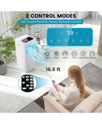  10000 BTU Portable Air Conditioner3-in-1 AC Unit with Cool Fan Dehum Sleep Mode
