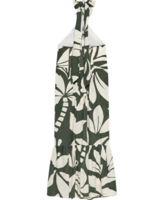  Women's Print Maxi Dress