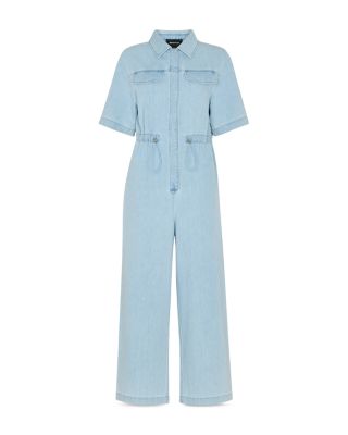 Short Sleeve Utility Jumpsuit