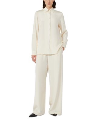 Silk Button Up Shirt