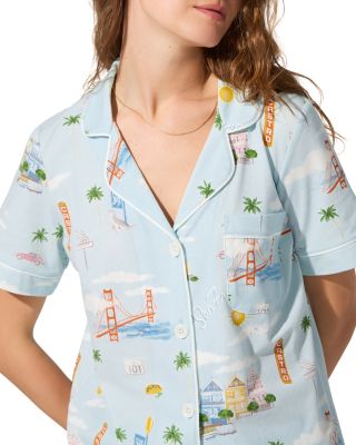 San Francisco Shorty Pajama Set