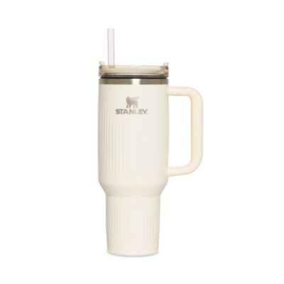 The Quencher H2.0 Fluted 40 oz. Tumbler in Cream Gloss
