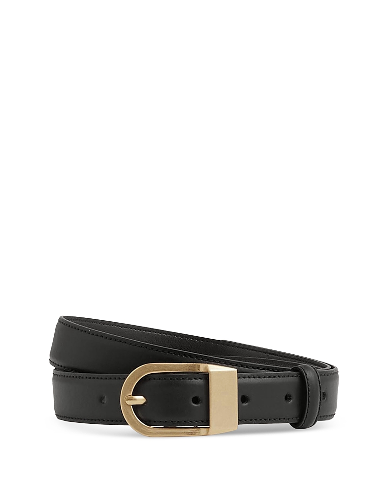 Reiss Women's Hazel Buckle Belt In Black