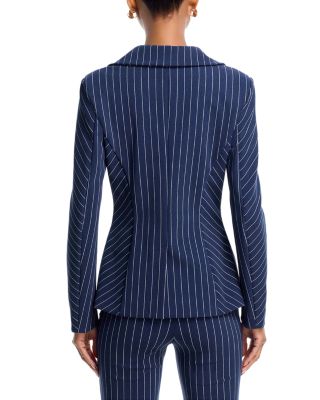 Goldas Pinstriped Double Breasted Blazer