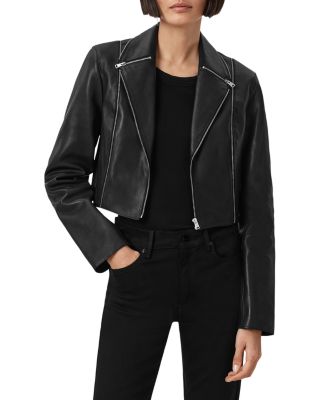 Landers Leather Biker Jacket