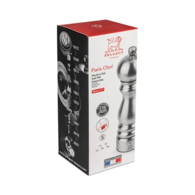 Paris u&#39;Select Zirlion Stainless Steel Salt Mill, 7&amp;quot;