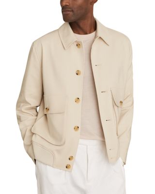 REISS - Barry Regular Fit Jersey Jacket