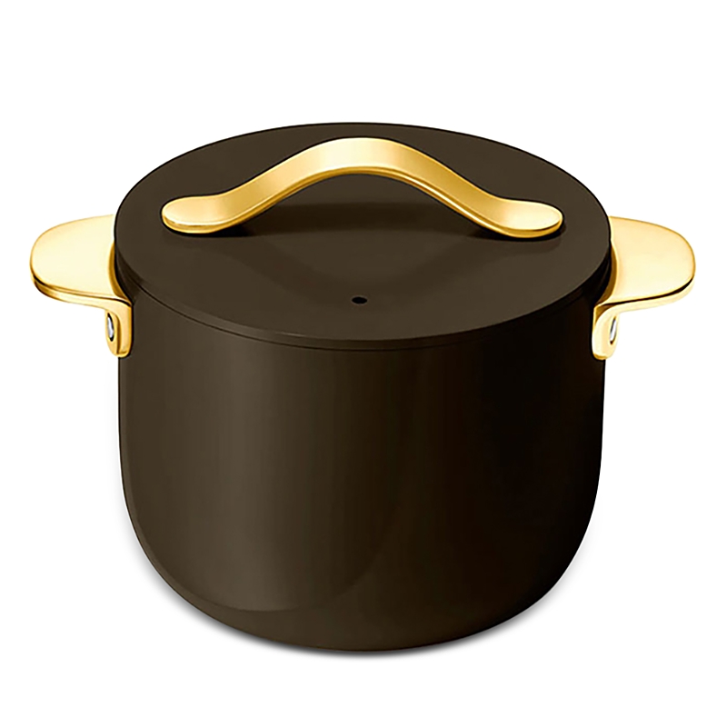 Caraway Cookware Plus Petite Cooker With Lid In Black