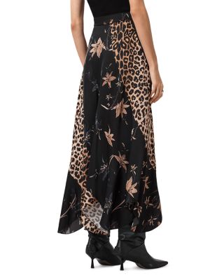 Arleen Ruched Maxi Skirt