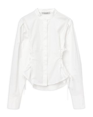 Evanna Lace Up Shirt