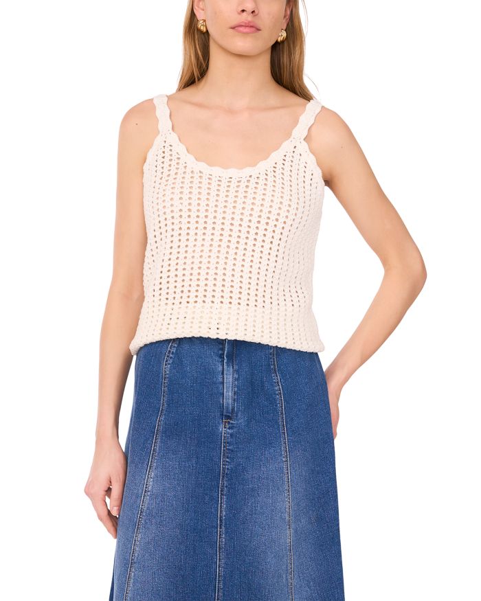 Pointelle Tank Top