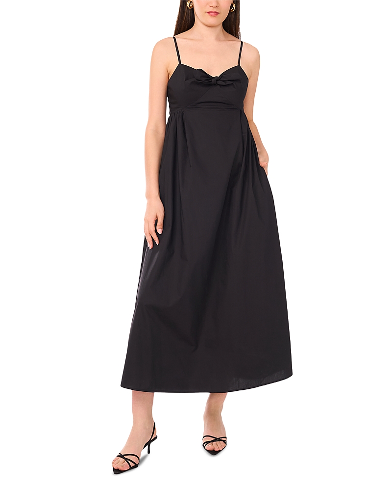 1.state Front Tie Tank Maxi Dress