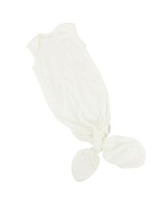  Unisex Knotted Wearable Blanket & Knot Hat Set with Matching Mittens - Baby