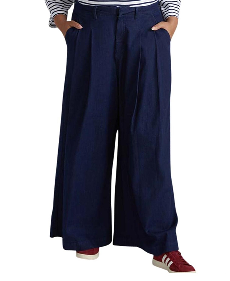 Universal Standard Women's Plus Coastal Linen Pants