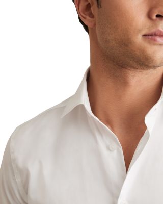 Remote Regular Fit Satin Cotton Shirt  