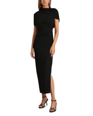 REISS - Azure Ruched Midi Dress