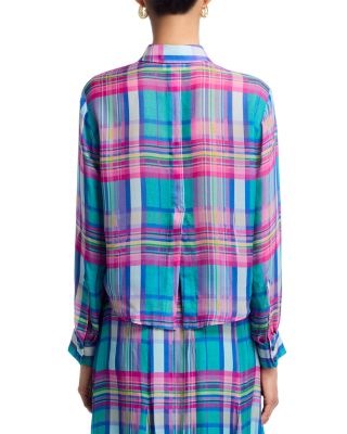 Cosette Crop High Low Shirt