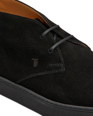 Men's Winter Gommino Desert Suede Lace Up Chukka Boots
