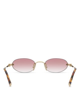 Oval Sunglasses, 51mm