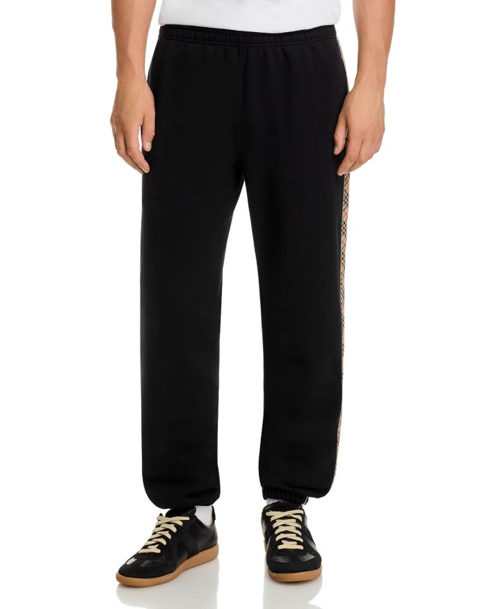 Regular Fit Signature Check Stripe Sweatpants
