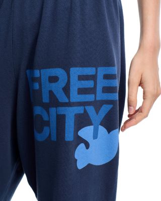 FREE CITY Cotton Logo Sweatpants
