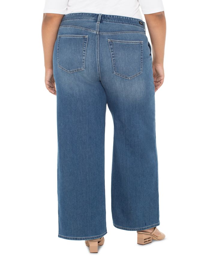 Weekender High Rise Wide Leg Jeans Walnut Creek