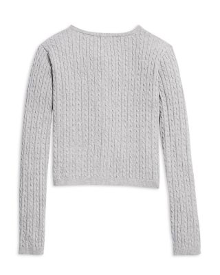 Girls' Tween Rory Crewneck Cardigan Sweater - Big Kid
