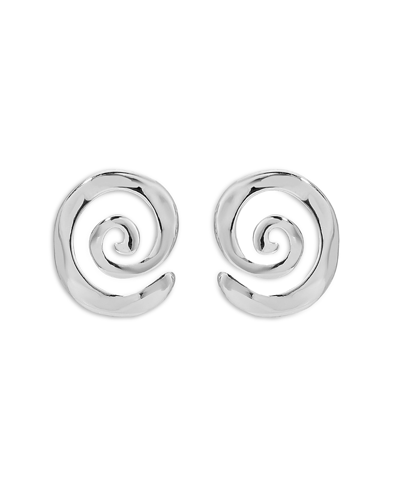 Ettika Aura Swirl Stud Earrings
