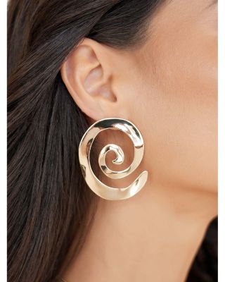 Aura Swirl Drop Earrings  
