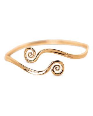 Intertwined Aura Swirl Arm Cuff 