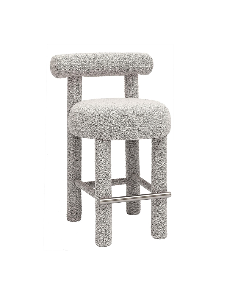 Tov Furniture Carmel Counter Stool In Gray