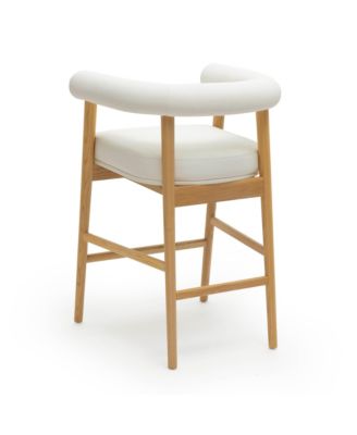Spara Faux Leather Counter Stool