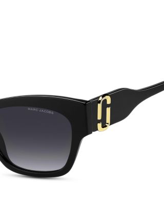 Women's Safilo Rectangular Sunglasses, 54mm