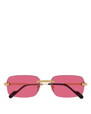 Rectangle Sunglasses, 58mm