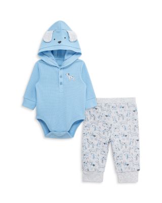 Boys' Puppy Hooded Bodysuit & Pants Set - Baby