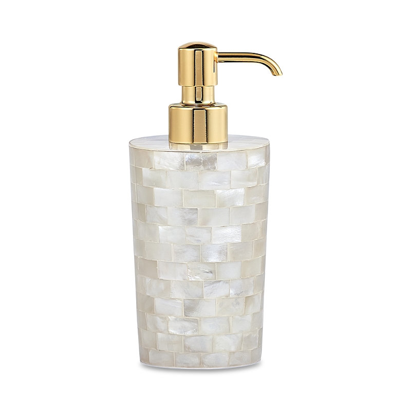 Labrazel White Agate Soap Dispenser In White