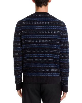 Fair Isle Striped Cashmere Sweater - Exclusive