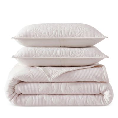 Medallion Floral Quilt Set, Full/Queen