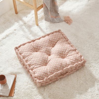 Floral Decorative Floor Cushion