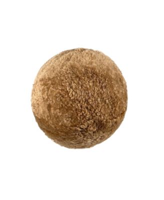  New Zealand Genuine Sheepskin Ball Pillow
